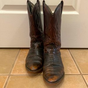 Vintage Leather cowboy boots